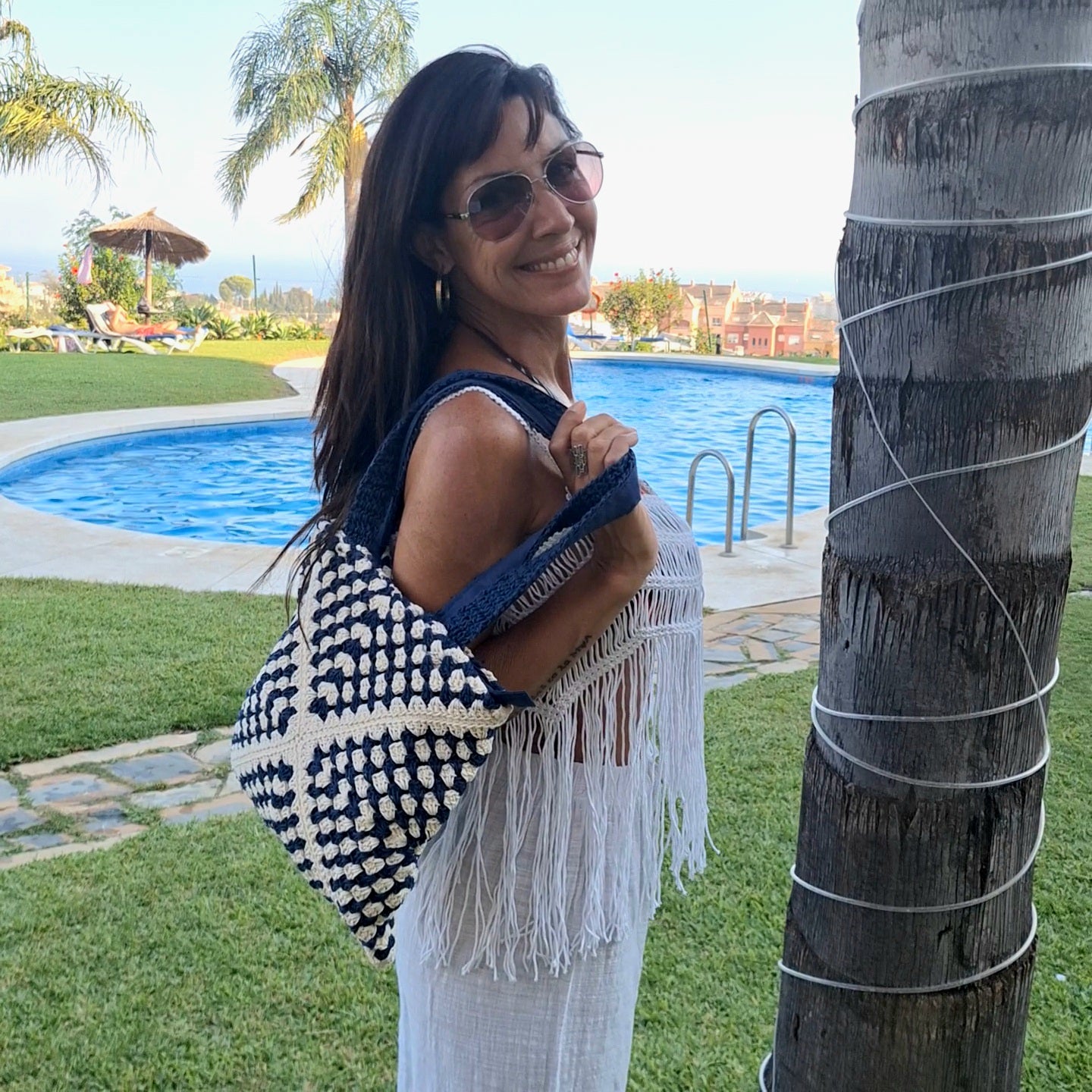 Bolso de Crochet Boho Artesanal