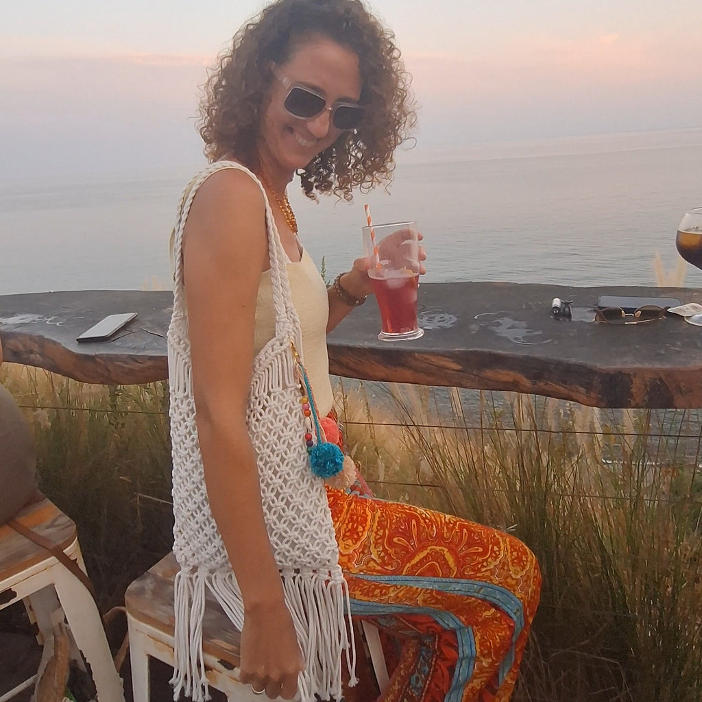 Boho Fringe Bag | Handmade Artisan Bag