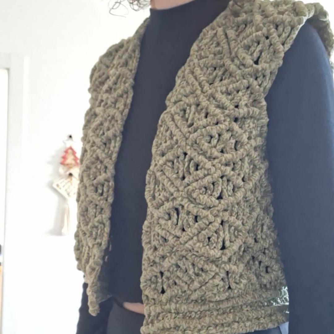 Chaleco terciopelo