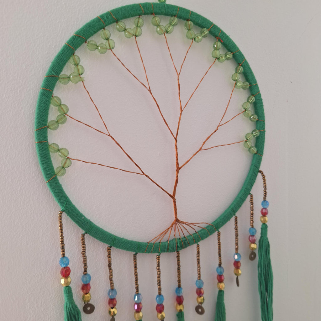 Atrapasueños verde