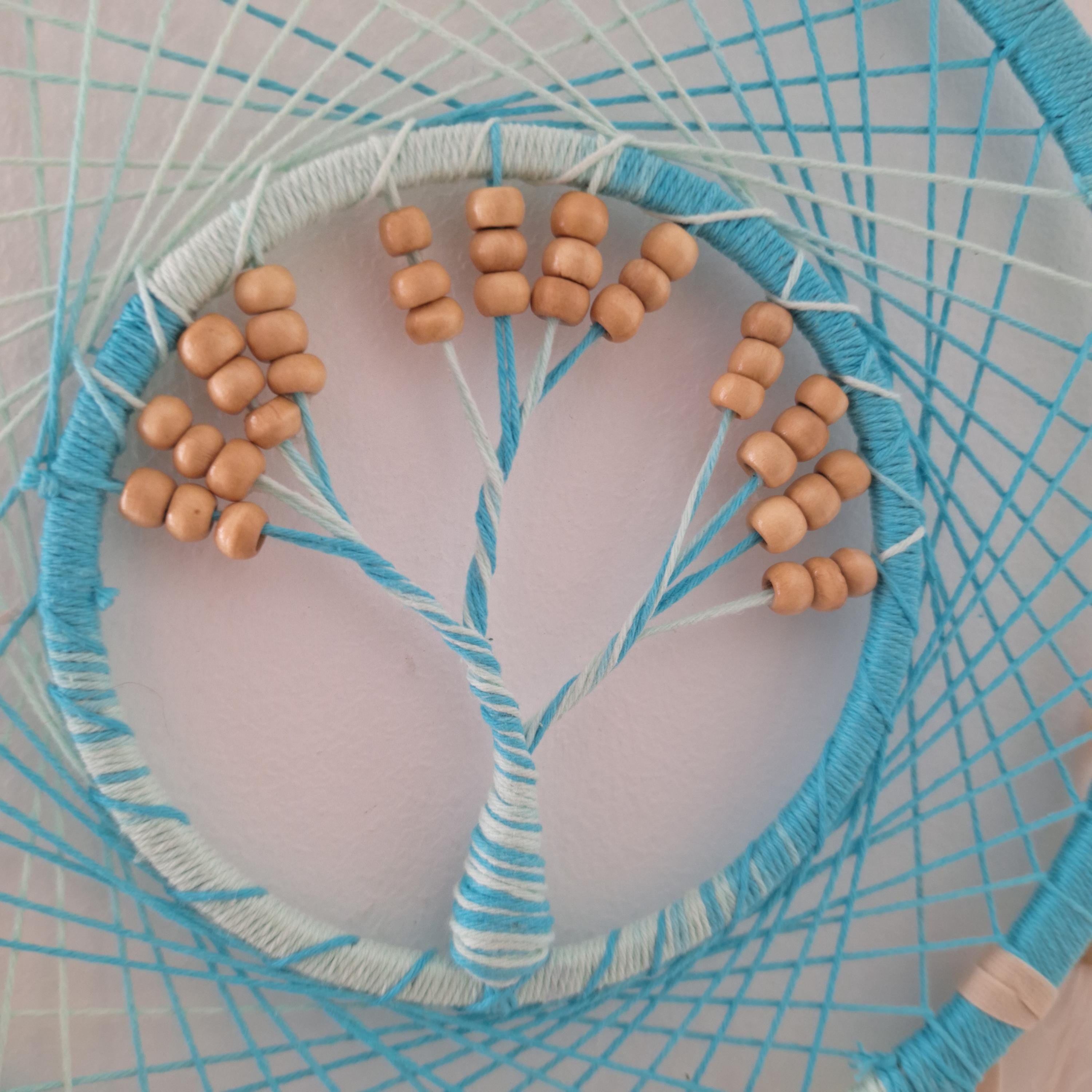 Atrapasueños con plumas