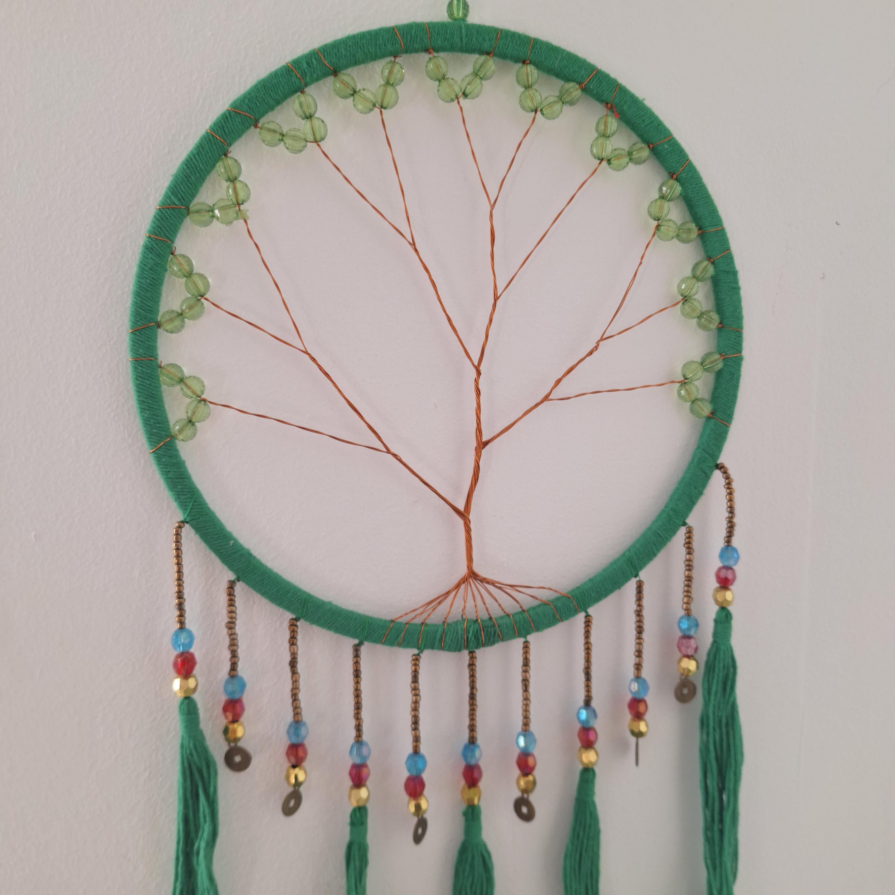 Atrapasueños verde