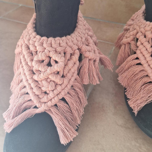 Accesorio de Macramé para Botas