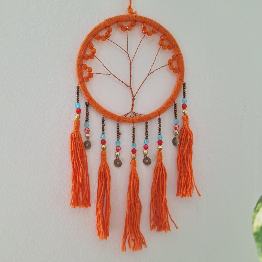 Atrapasueños Árbol de la Vida de Macramé