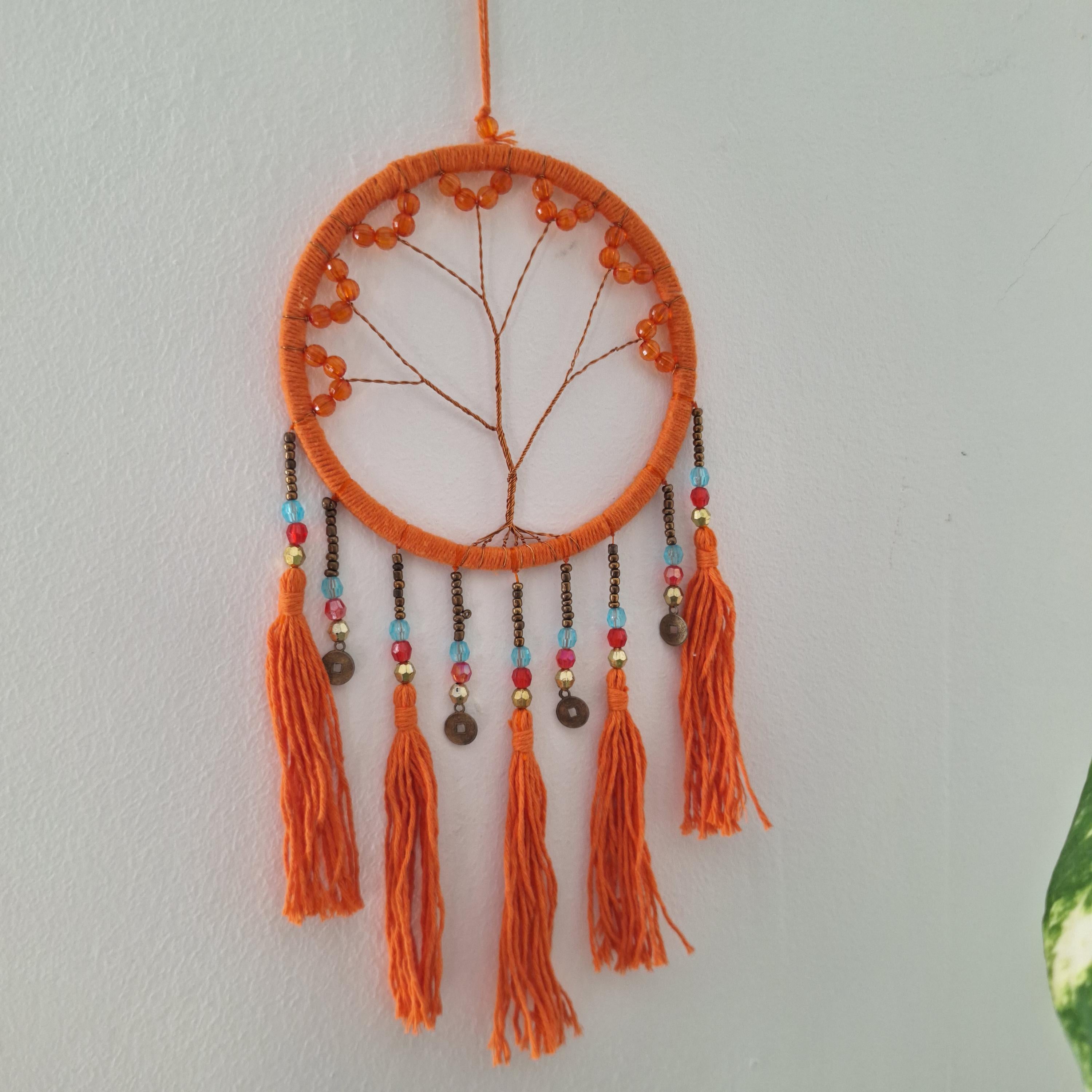 Atrapasueños Árbol de la Vida de Macramé