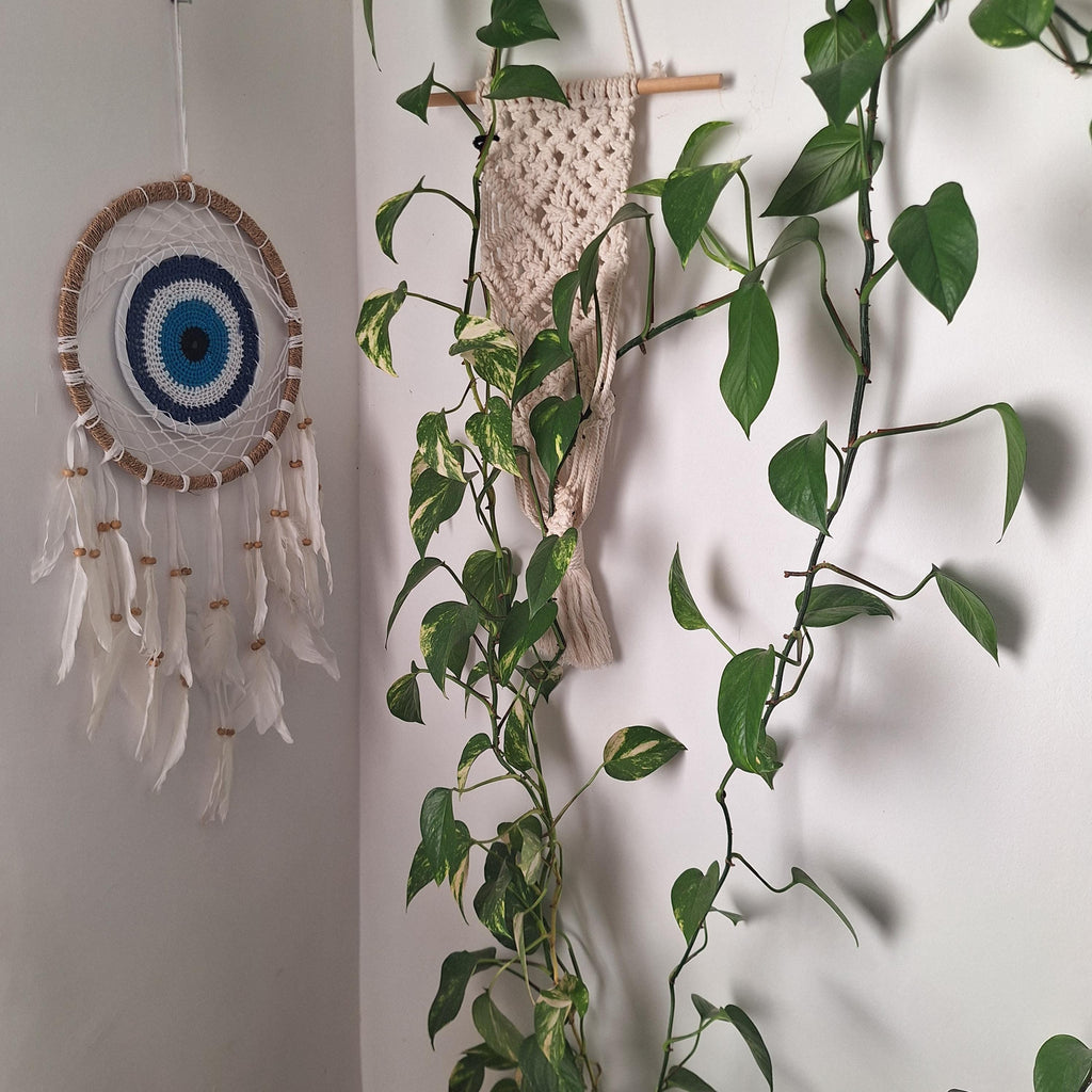 Atrapasueños Ojo Turco de Macramé
