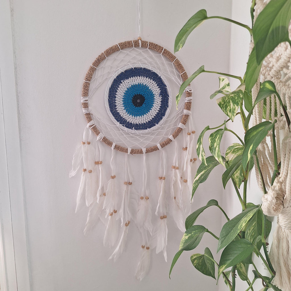 Atrapasueños Ojo Turco de Macramé