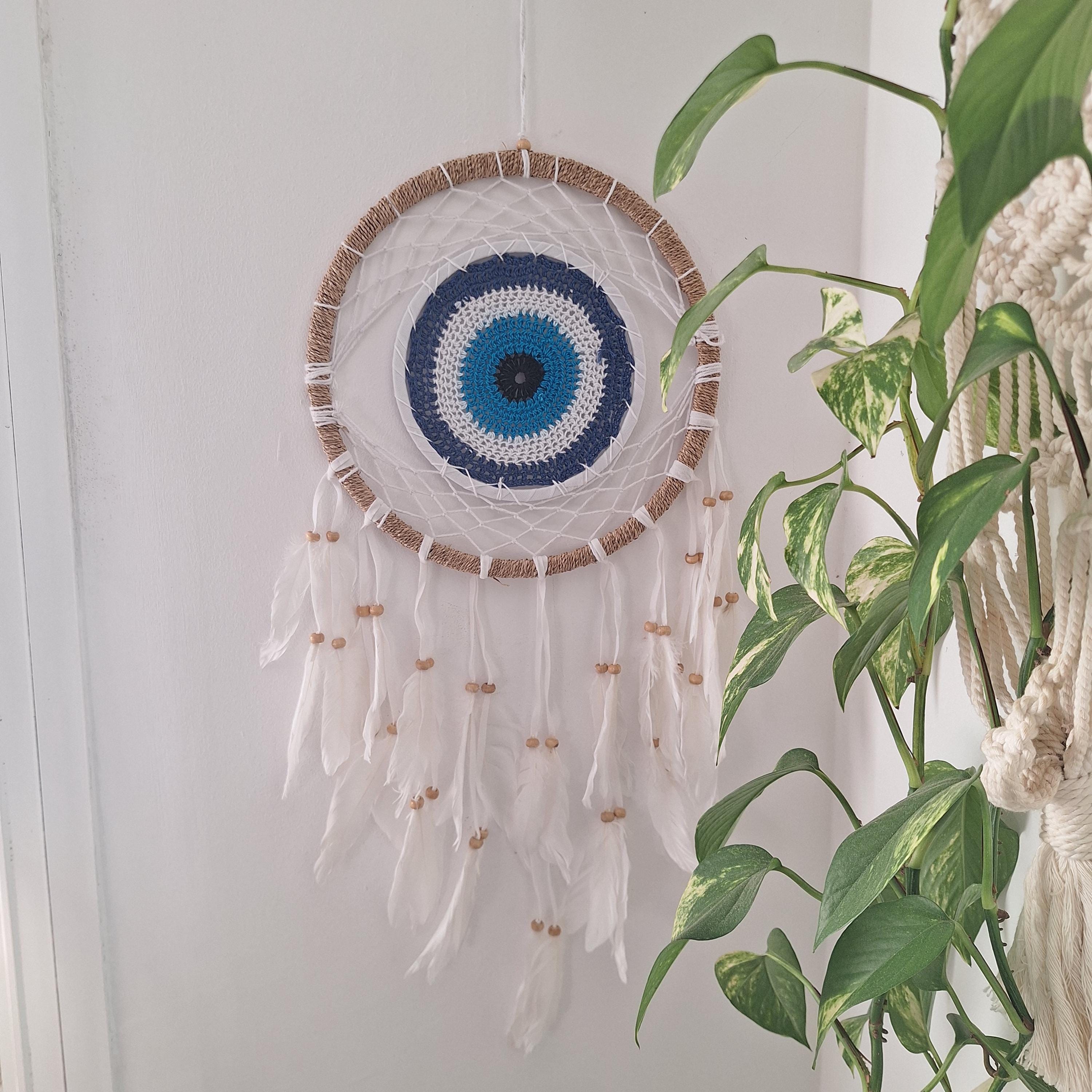 Atrapasueños Ojo Turco de Macramé