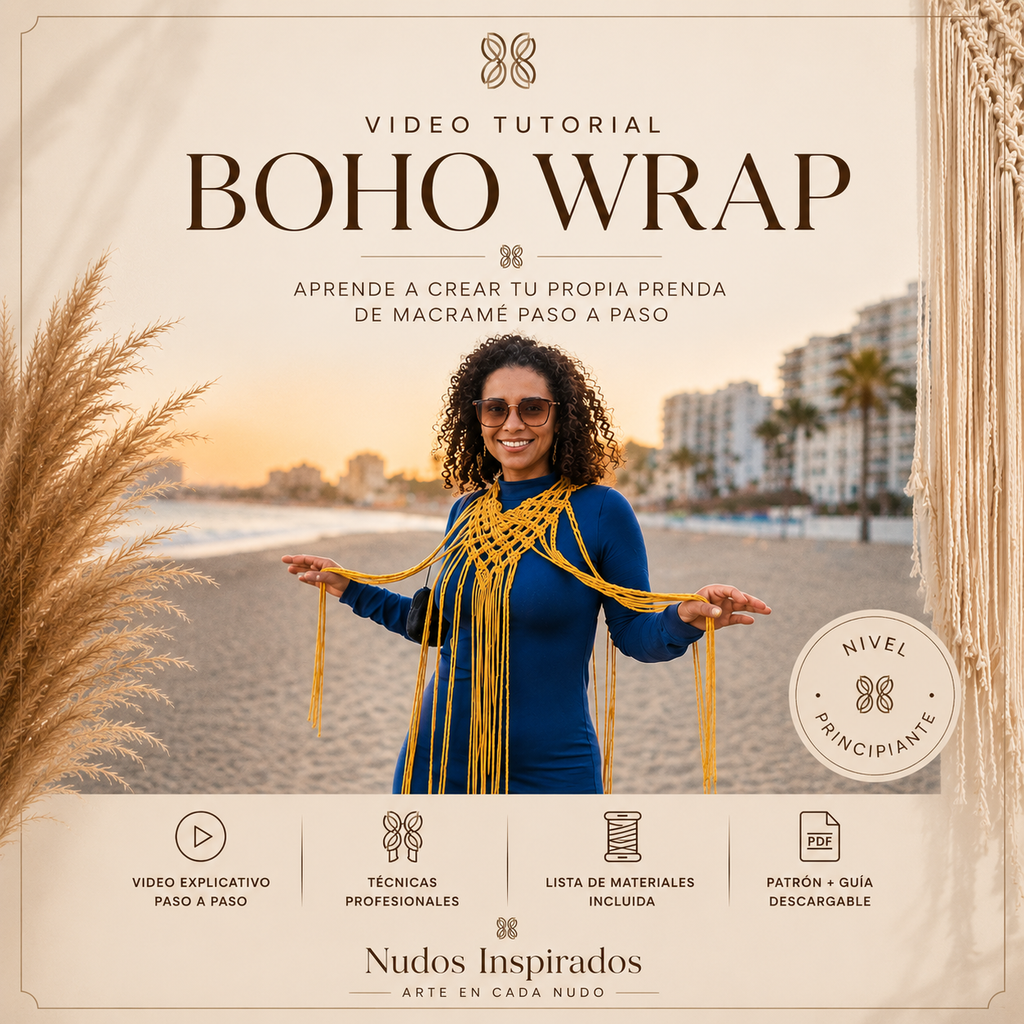 Boho Wrap — Videotutorial para Crear una Multiprenda Boho