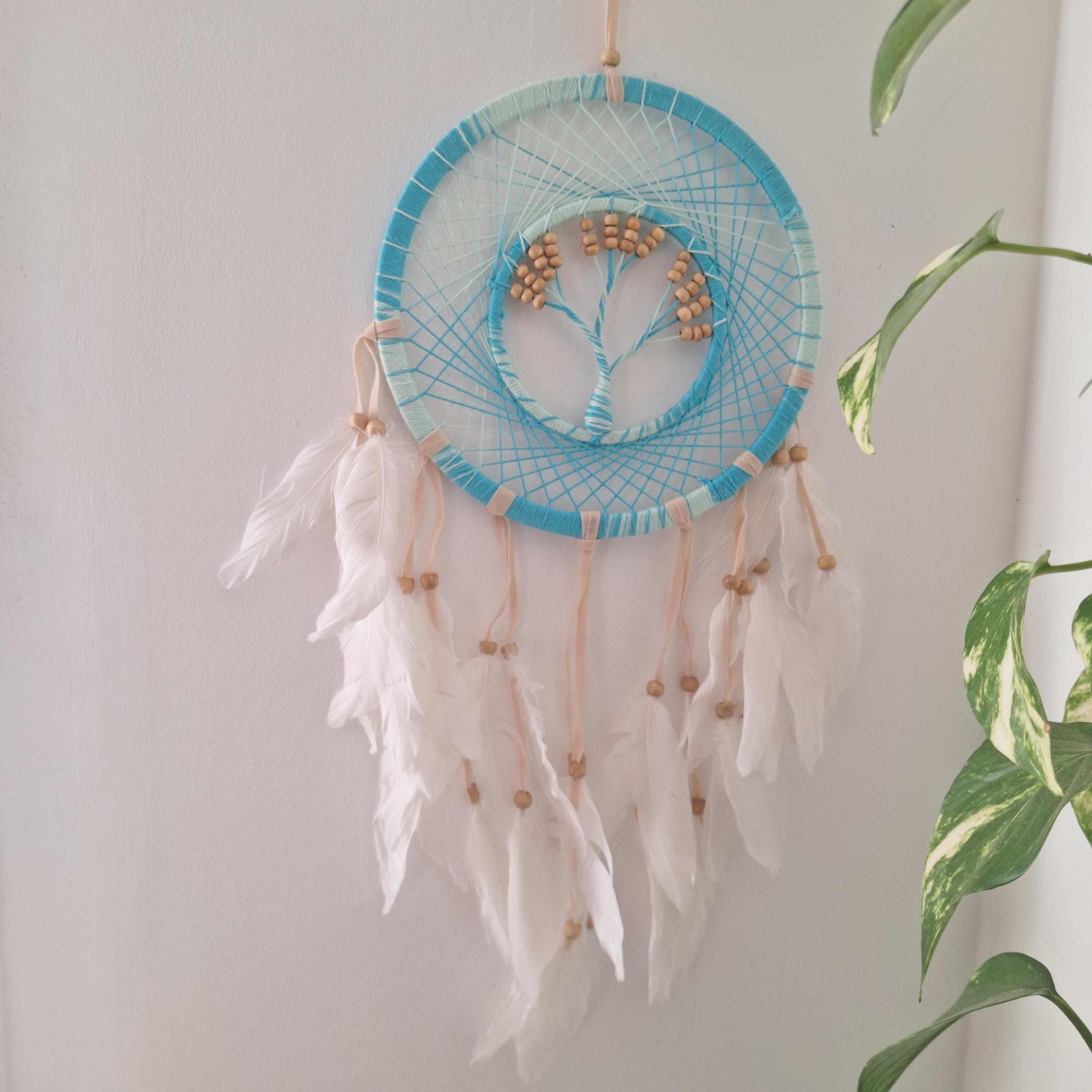 Atrapasueños Boho con Plumas