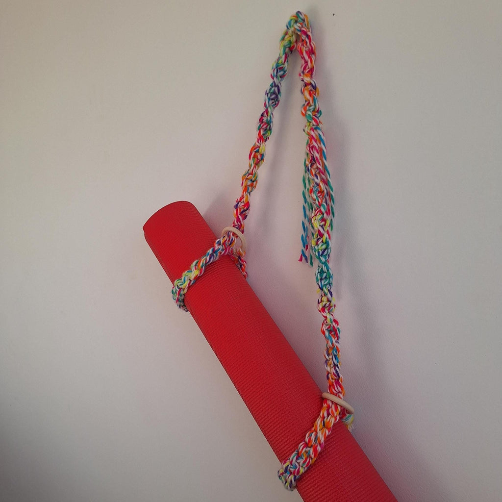 Correa de Macramé para Esterilla de Yoga