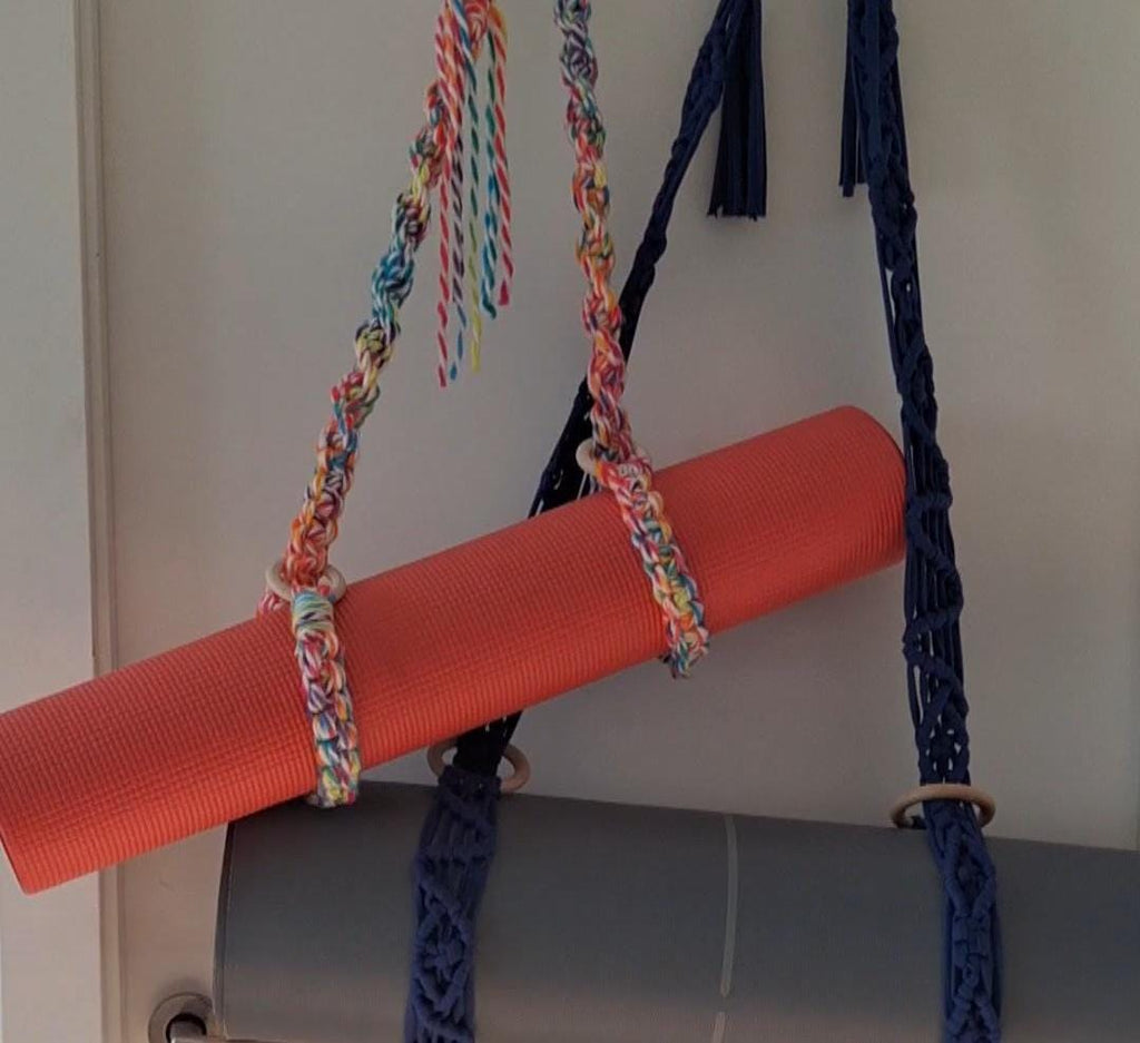 Correa de Macramé para Esterilla de Yoga