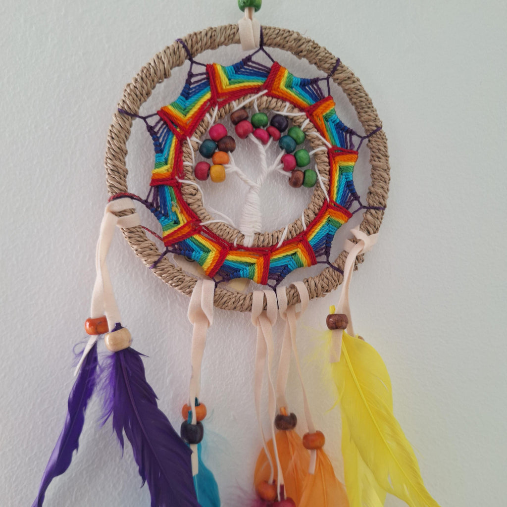 Atrapasueños Multicolor de Macramé