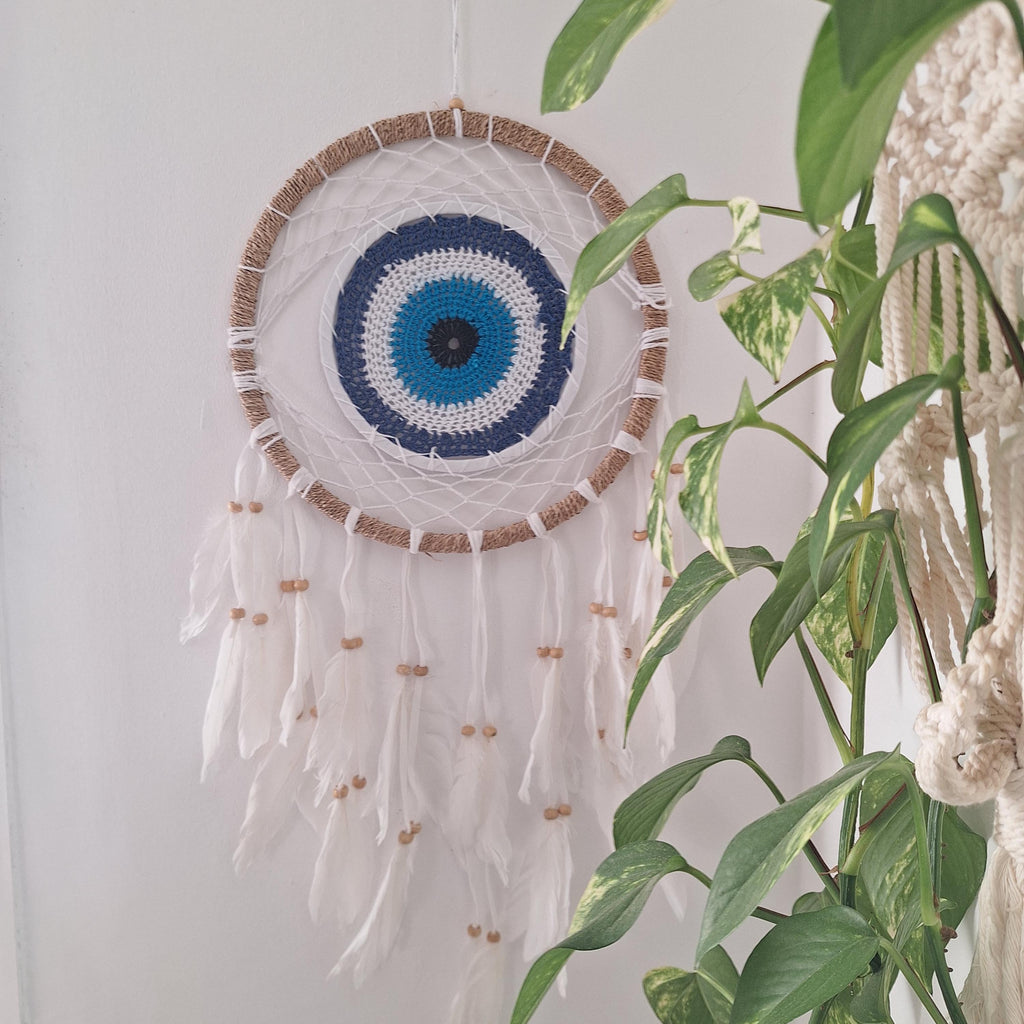 Atrapasueños Ojo Turco de Macramé