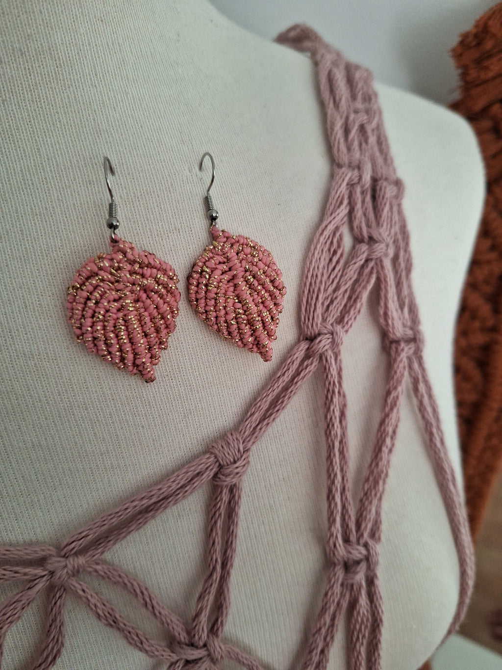 Pendientes de Macramé Artesanales