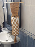 Portarrollos de Macramé para Cocina o Baño