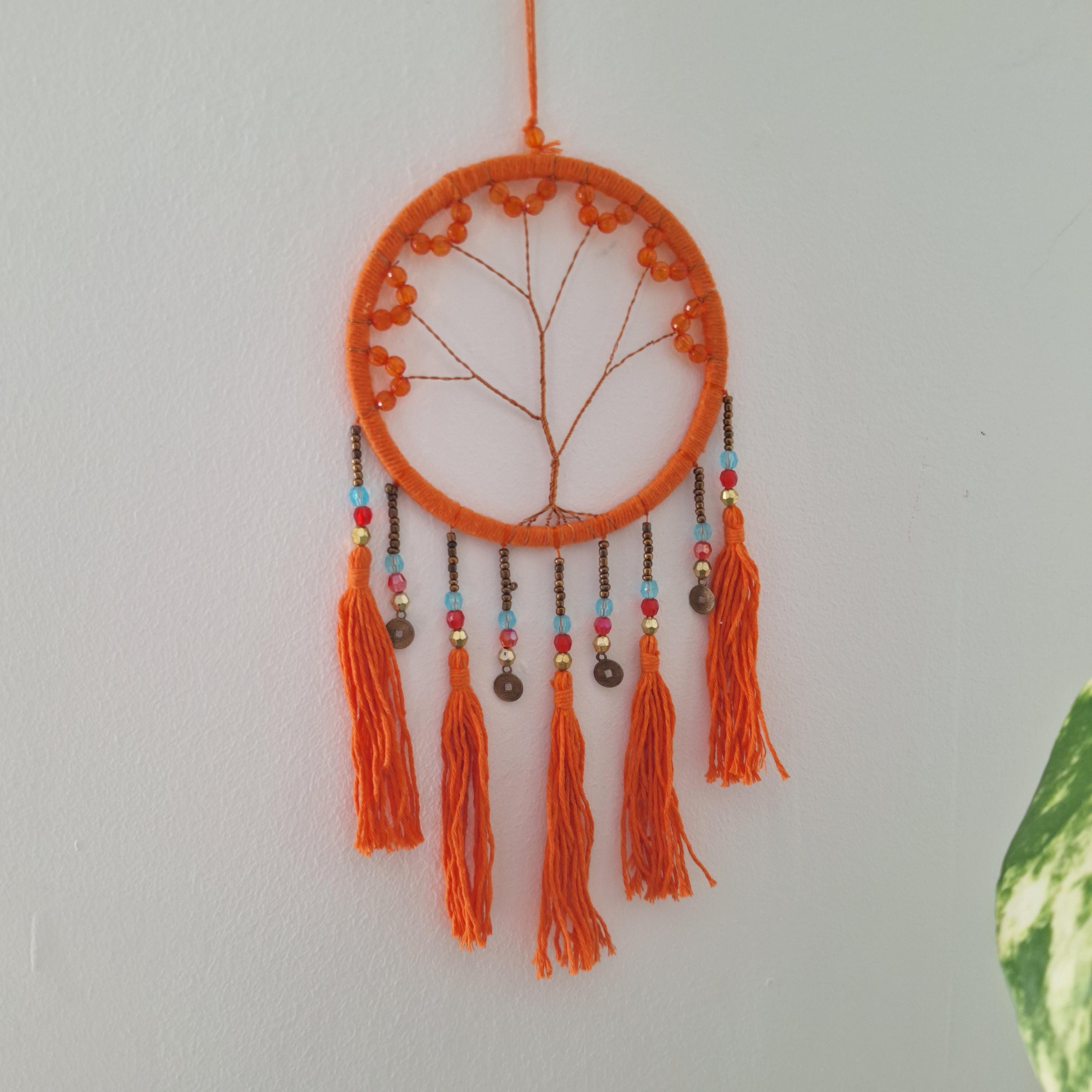 Atrapasueños Árbol de la Vida de Macramé