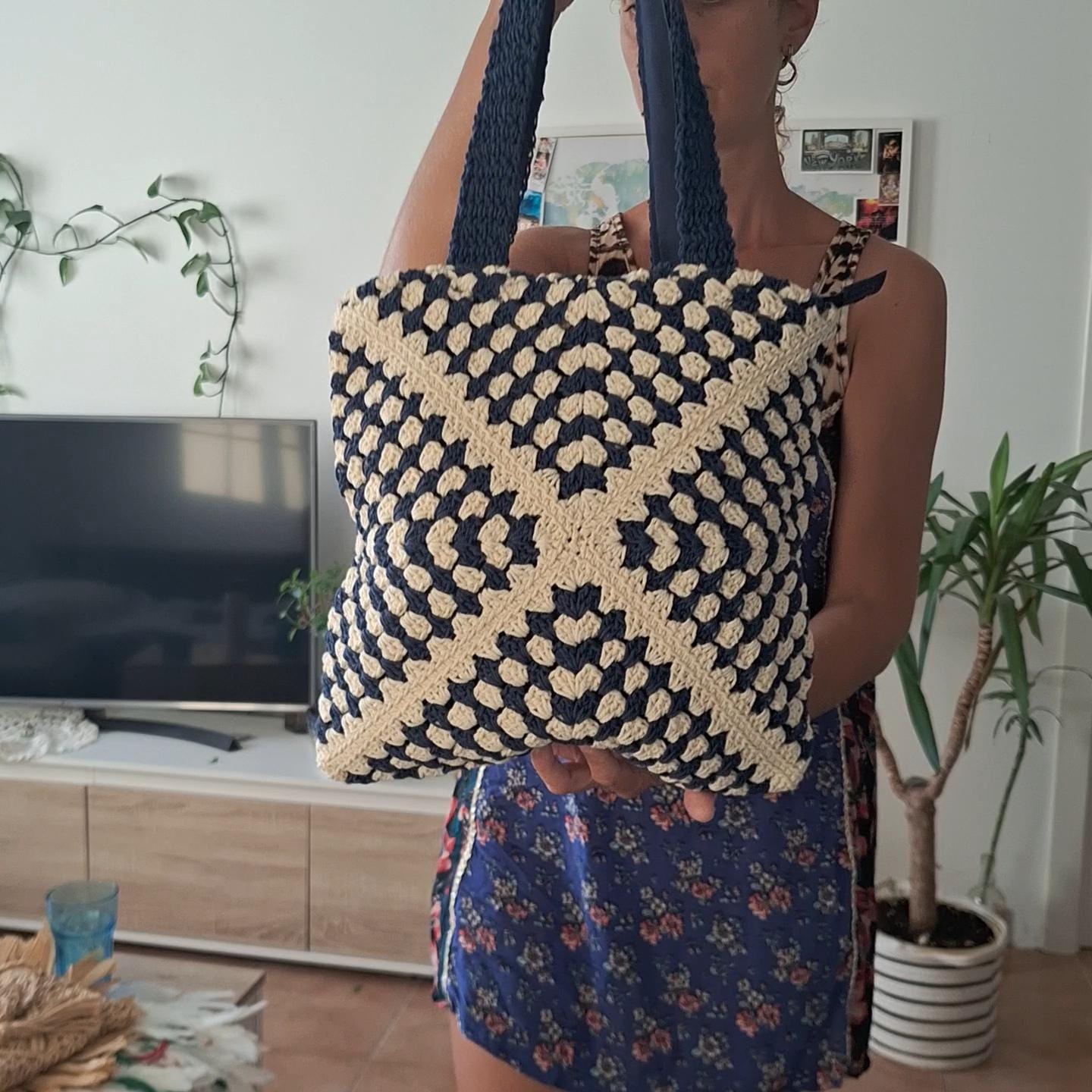 Boho Crochet Bag | Handmade Artisan Bag