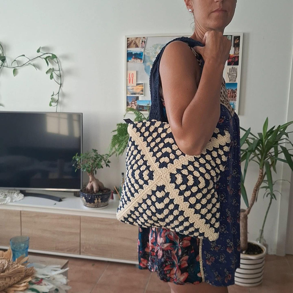 Boho Crochet Bag | Handmade Artisan Bag