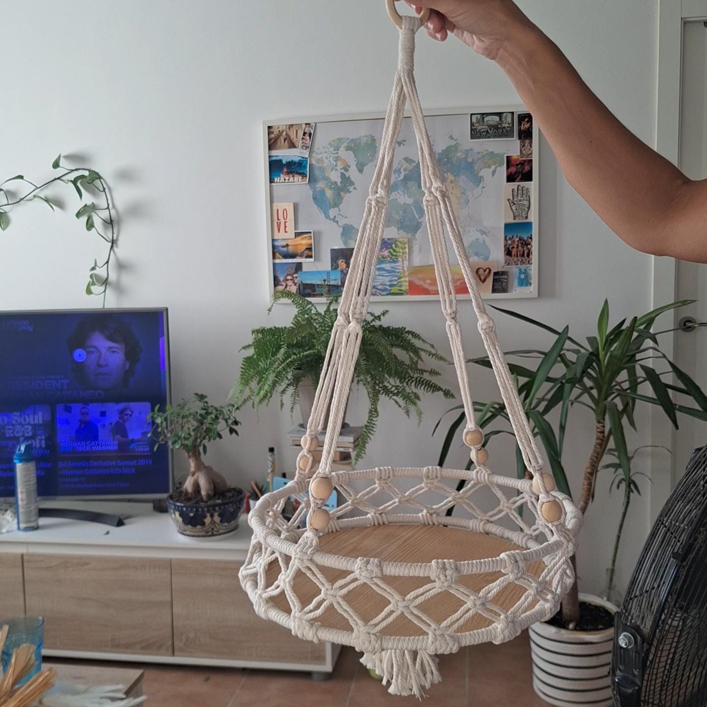 Macrame Plant Hanger | Handmade Boho Holder