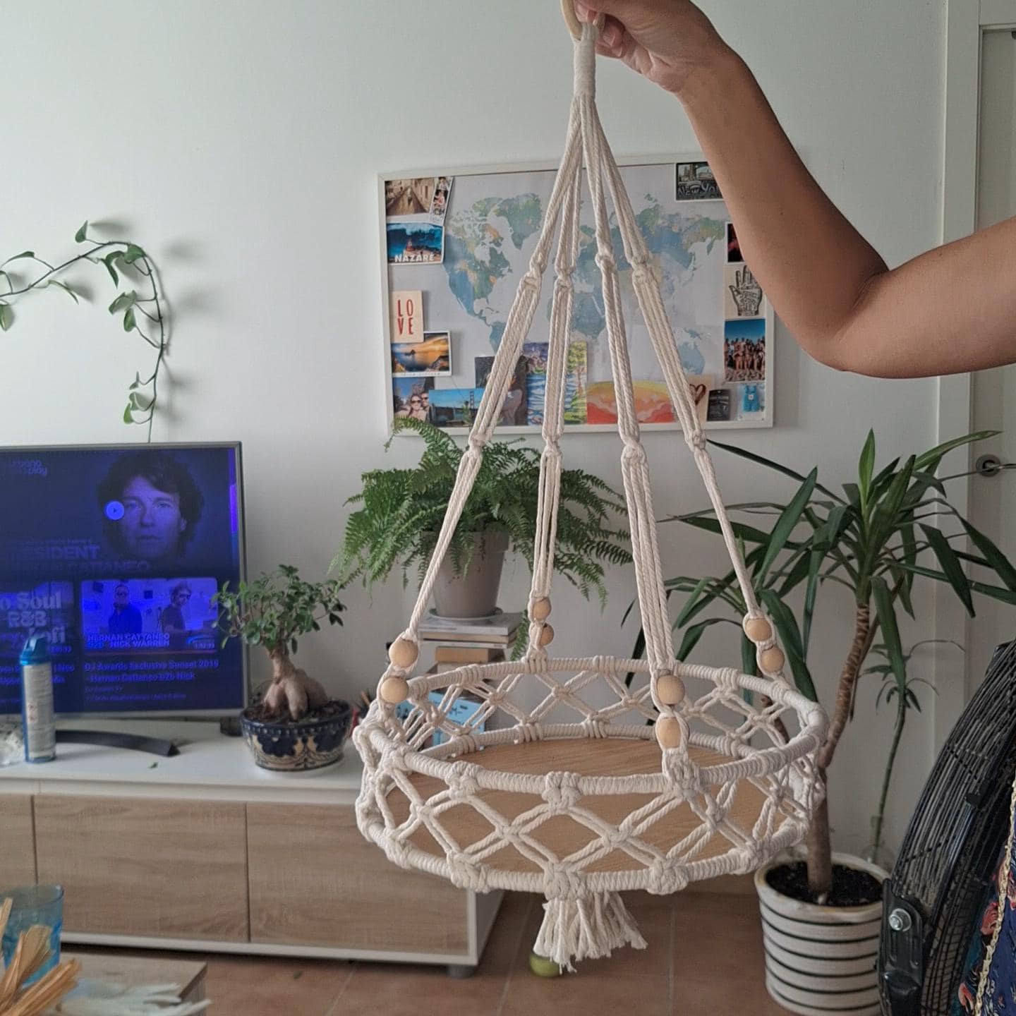 Macrame Plant Hanger | Handmade Boho Holder