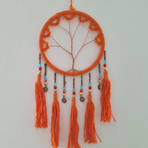 Atrapasueños Árbol de la Vida de Macramé