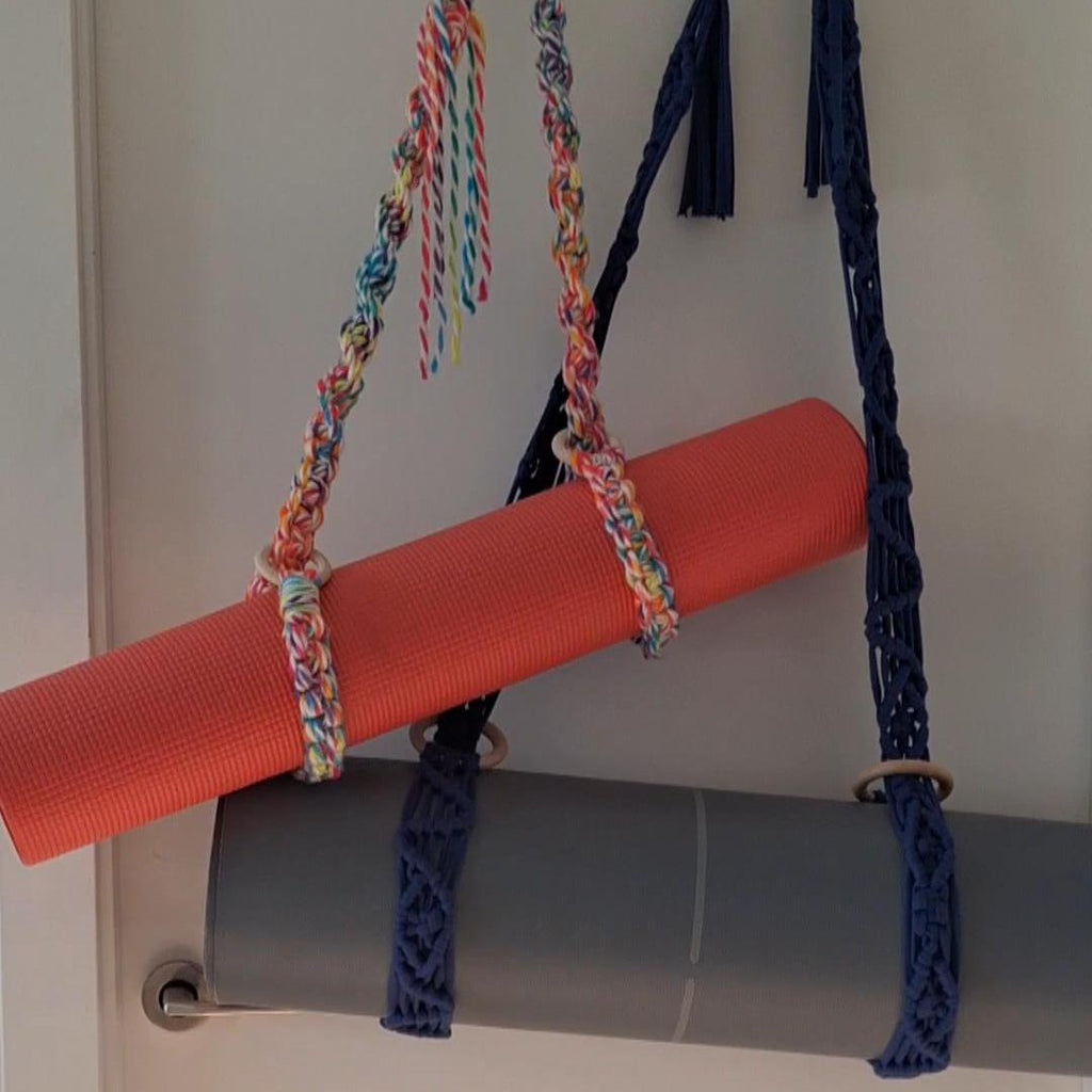 Correa de Macramé para Esterilla de Yoga