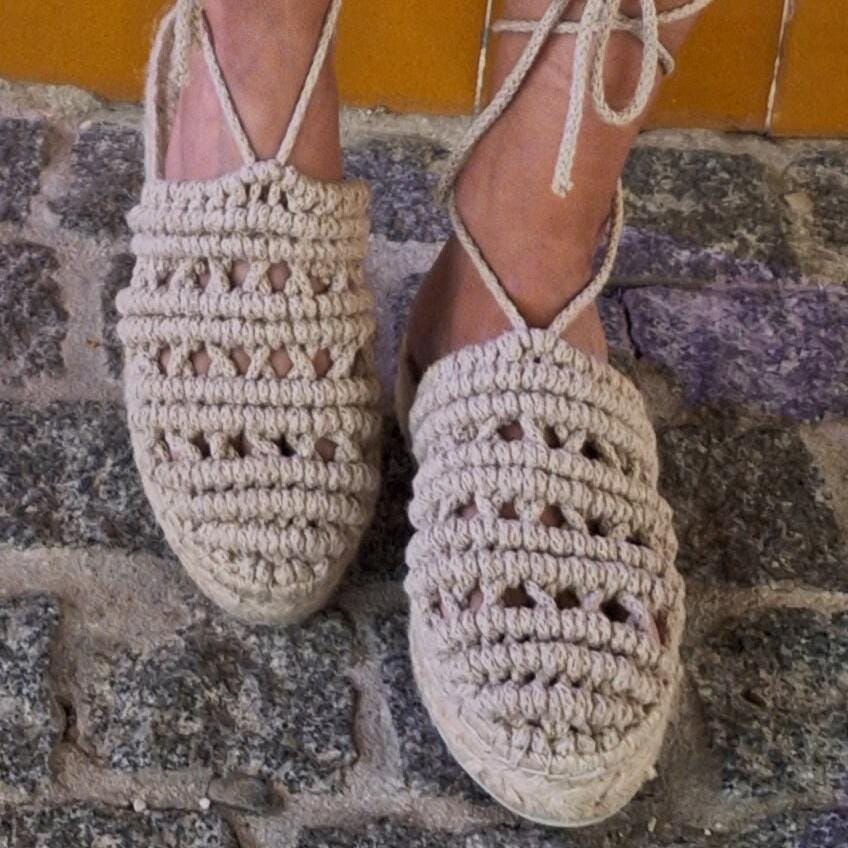 Zapatos de esparto