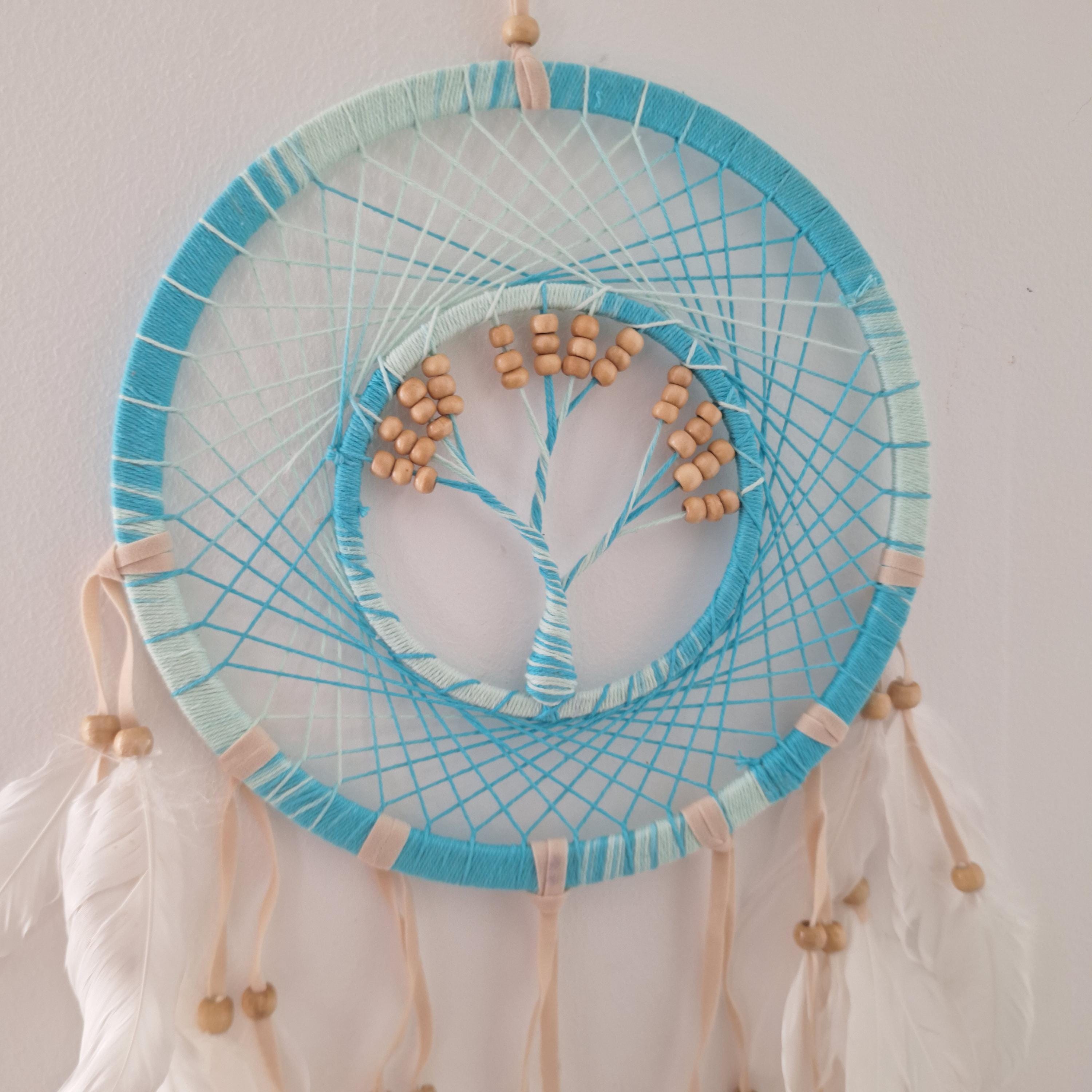 Atrapasueños con plumas