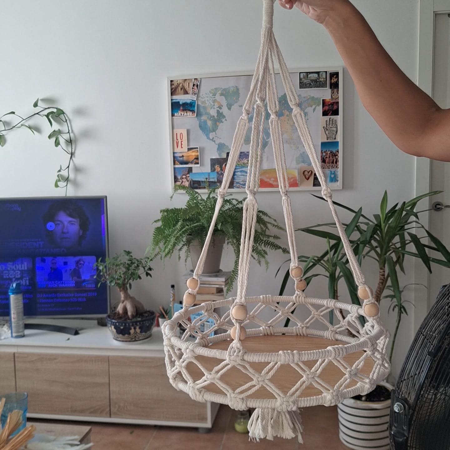 Macrame Plant Hanger | Handmade Boho Holder