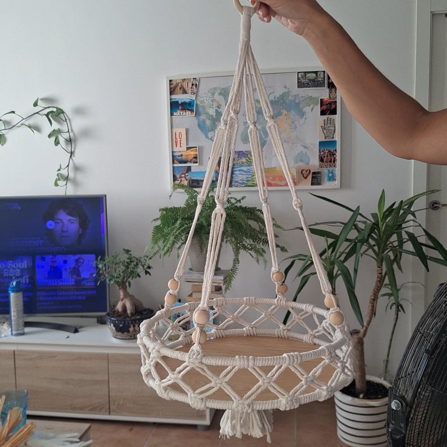 Macrame Plant Hanger | Handmade Boho Holder