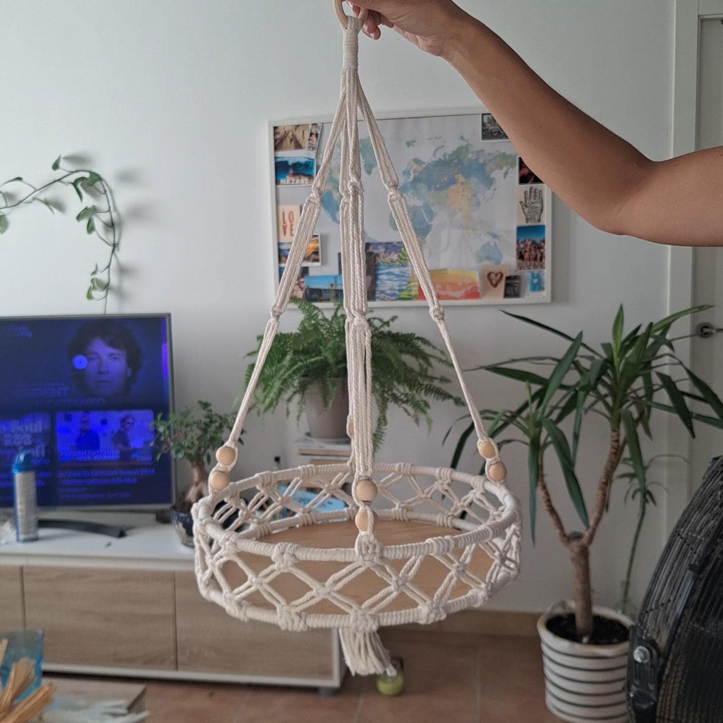 Macrame Plant Hanger | Handmade Boho Holder