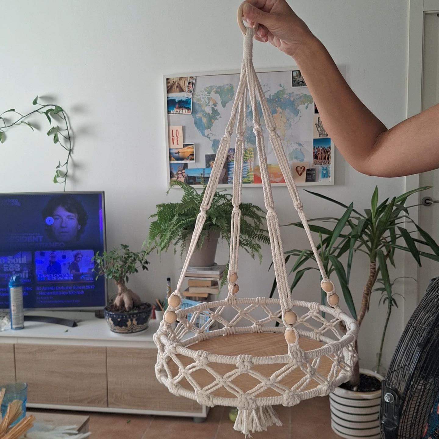 Macrame Plant Hanger | Handmade Boho Holder