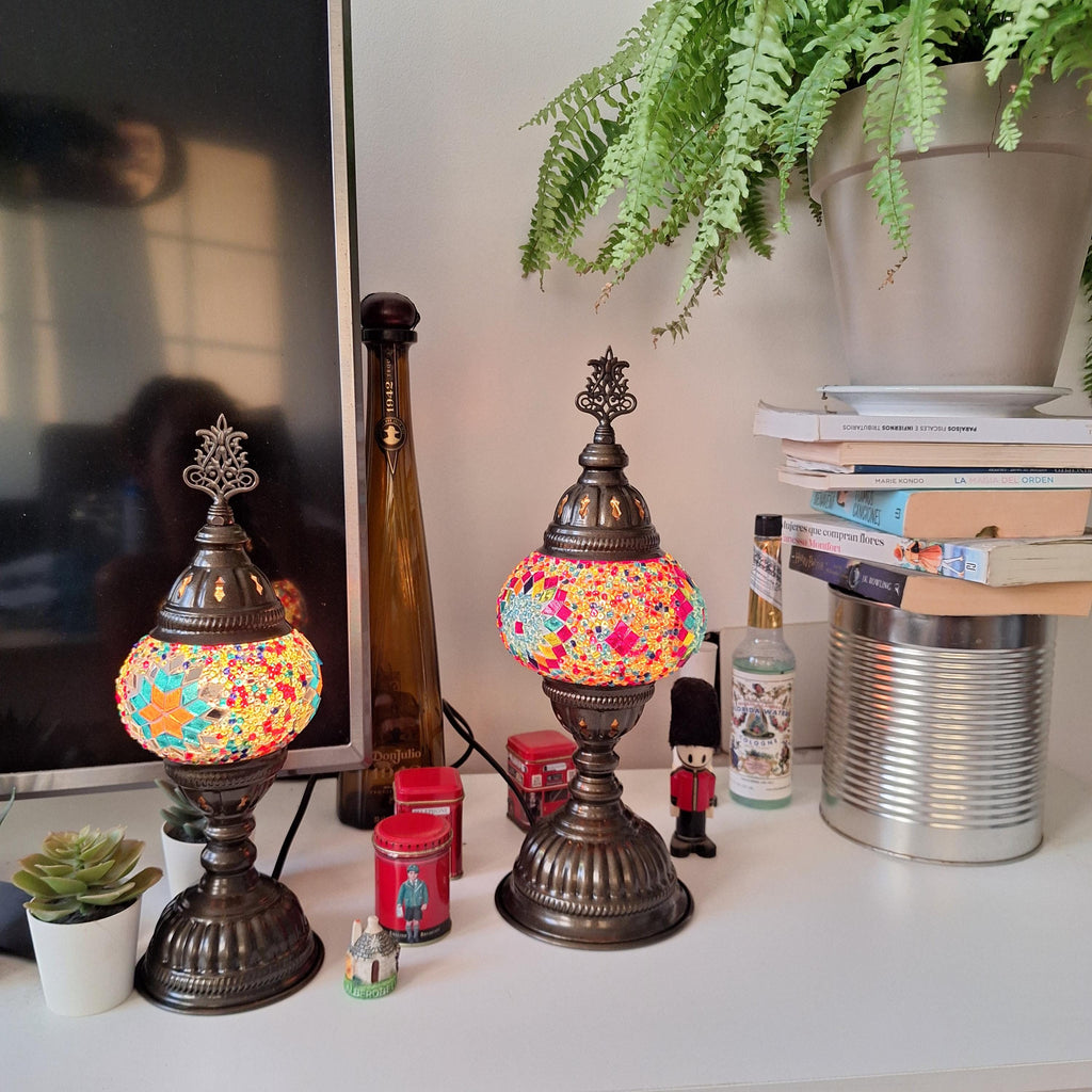 Lámpara Turca Artesanal Boho