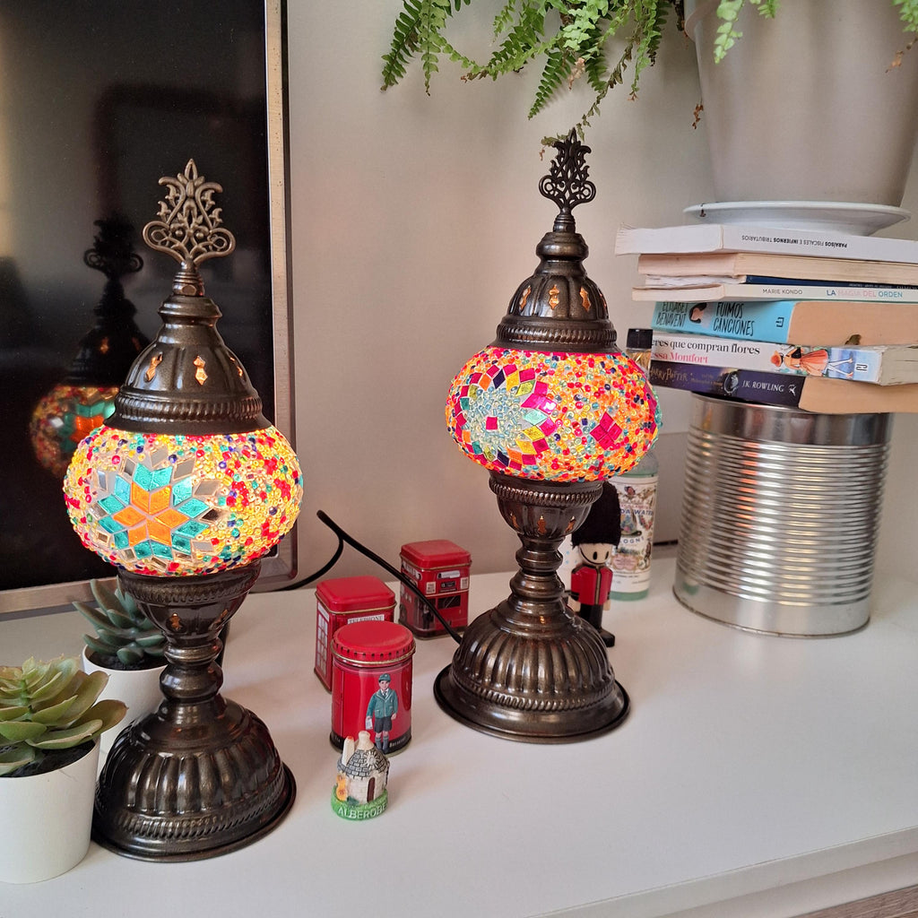 Lámpara Turca Artesanal Boho