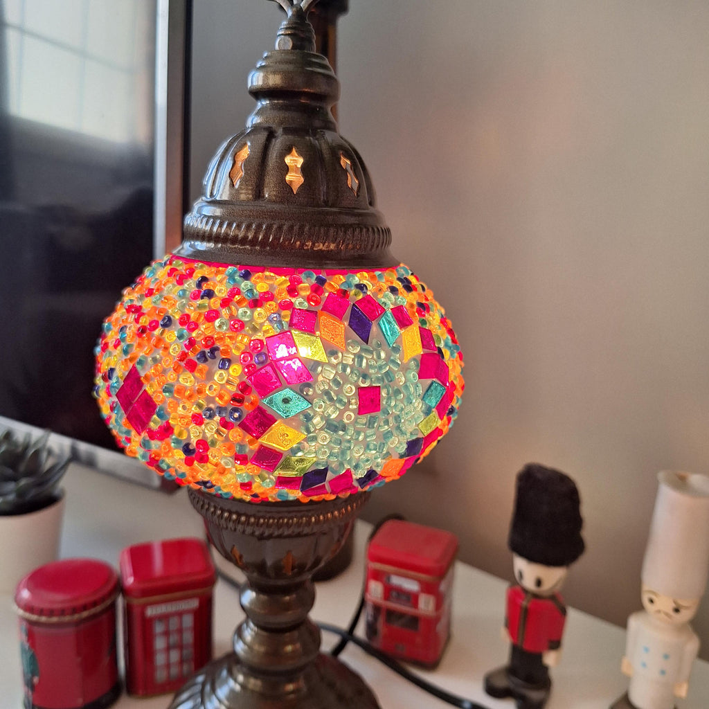 Lámpara Turca Artesanal Boho
