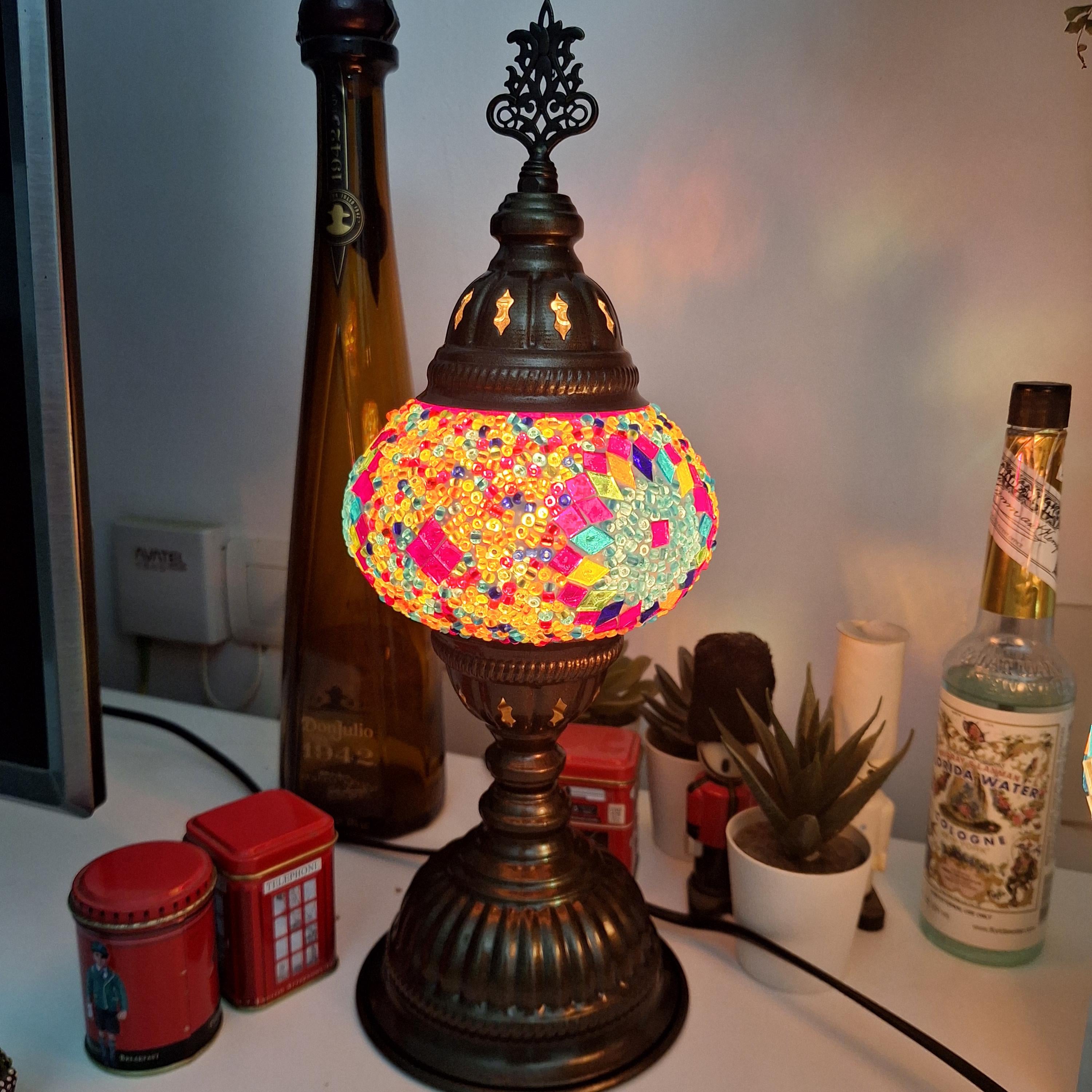 Lámpara Turca Artesanal Boho