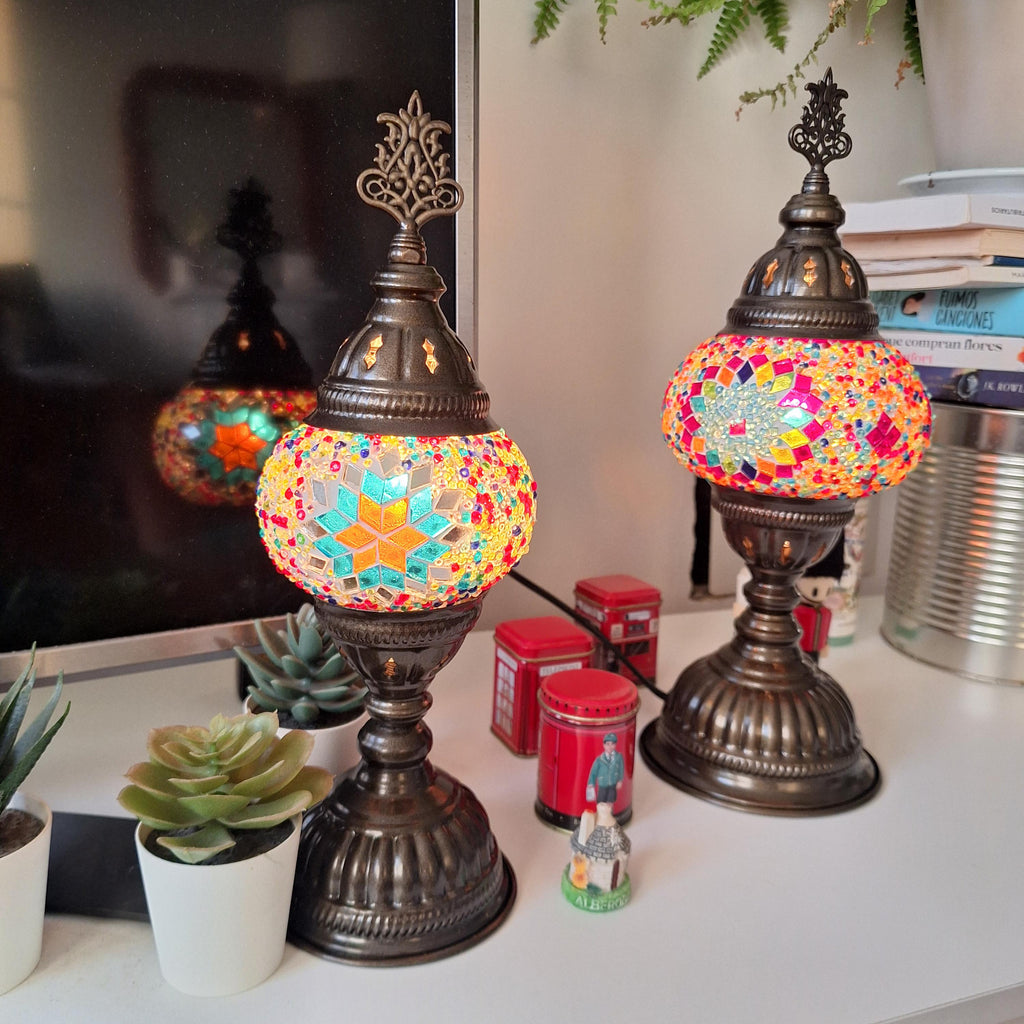 Lámpara Turca Artesanal Boho