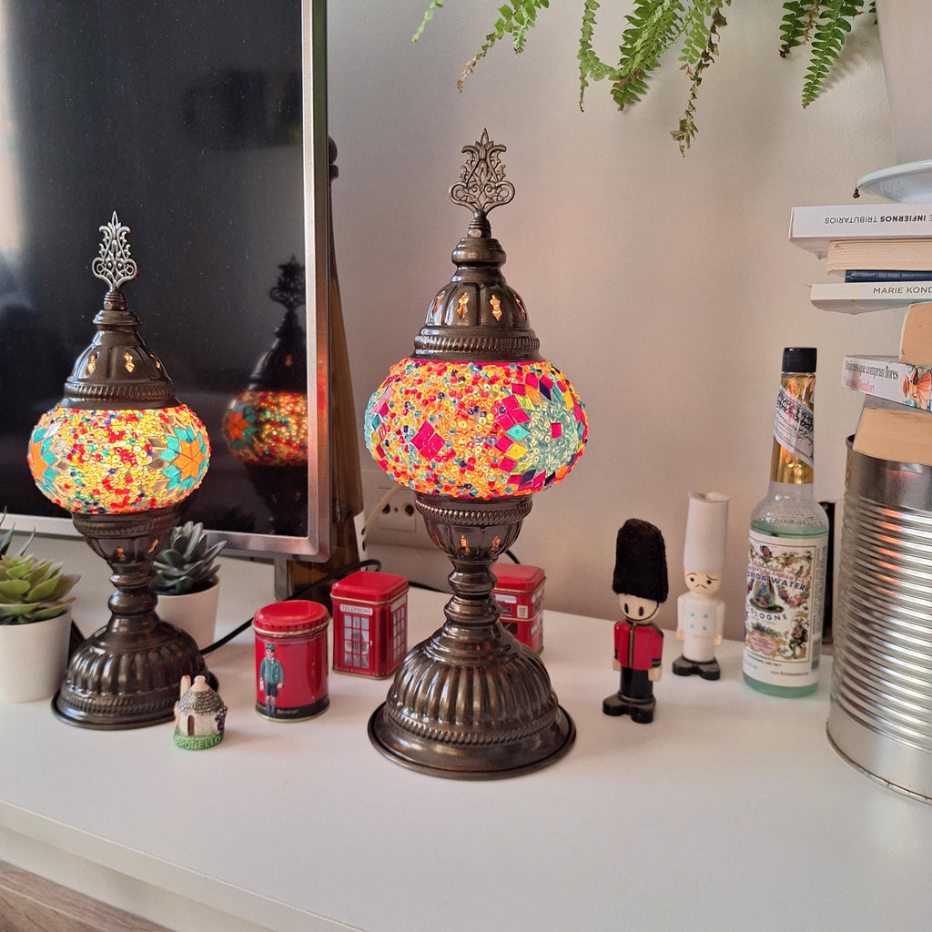 Lámpara Turca Artesanal Boho