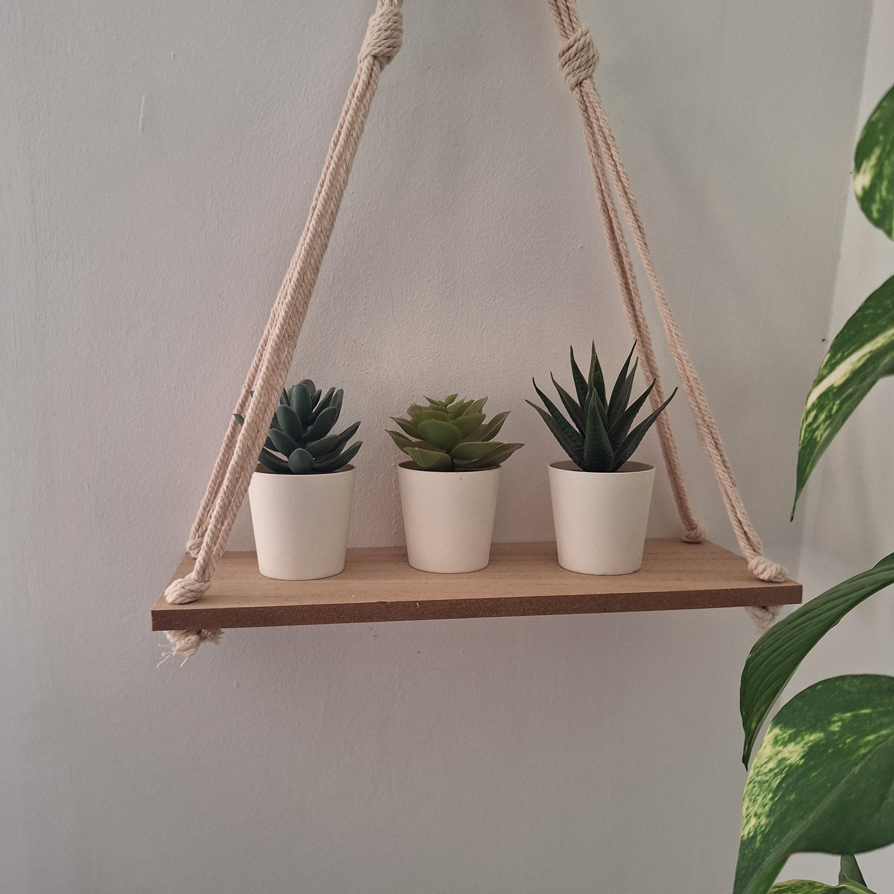 Soporte de Maceta de Macramé Boho
