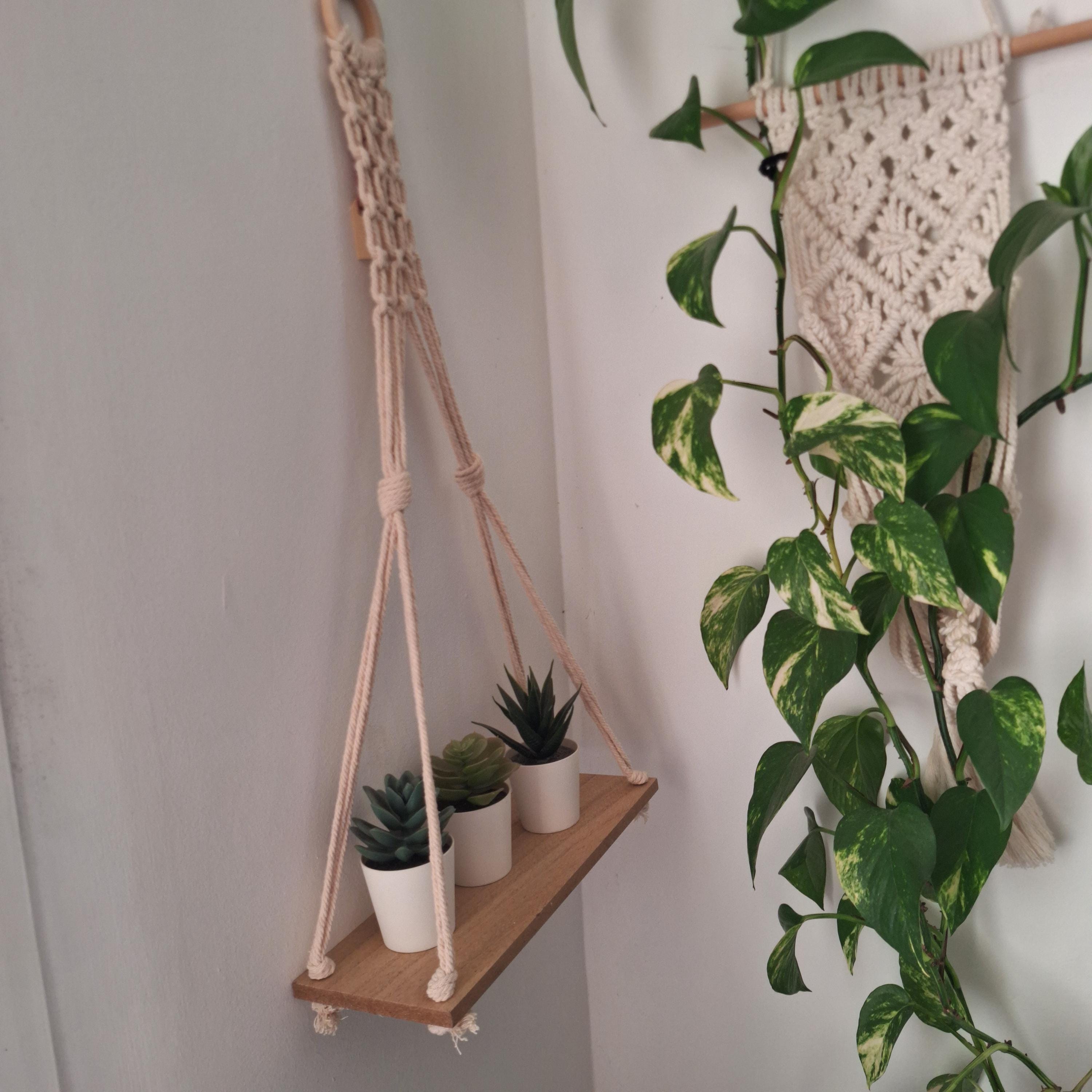 Soporte de Maceta de Macramé Boho